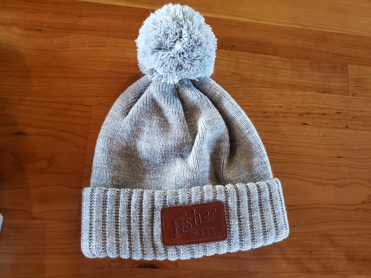 SURGERY Leather Patch Fur Beanieビーニー 3/9再入荷【SURGERY】surgery leather patch fur beanie | OUR